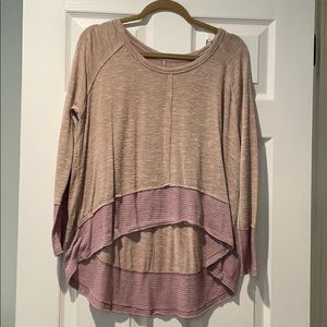 Free people long sleeve shirt